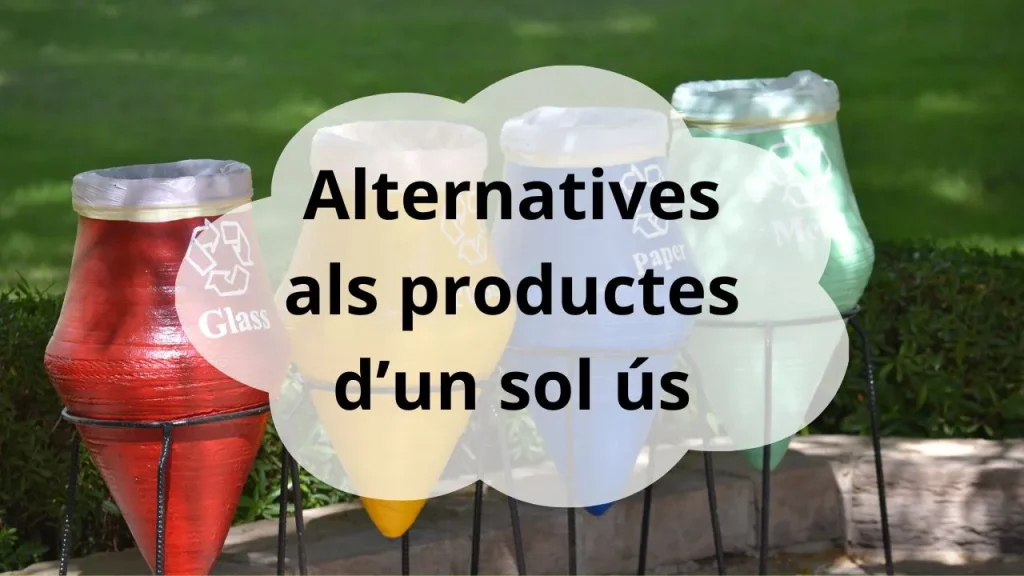 Alternatives als productes d’un sol ús
